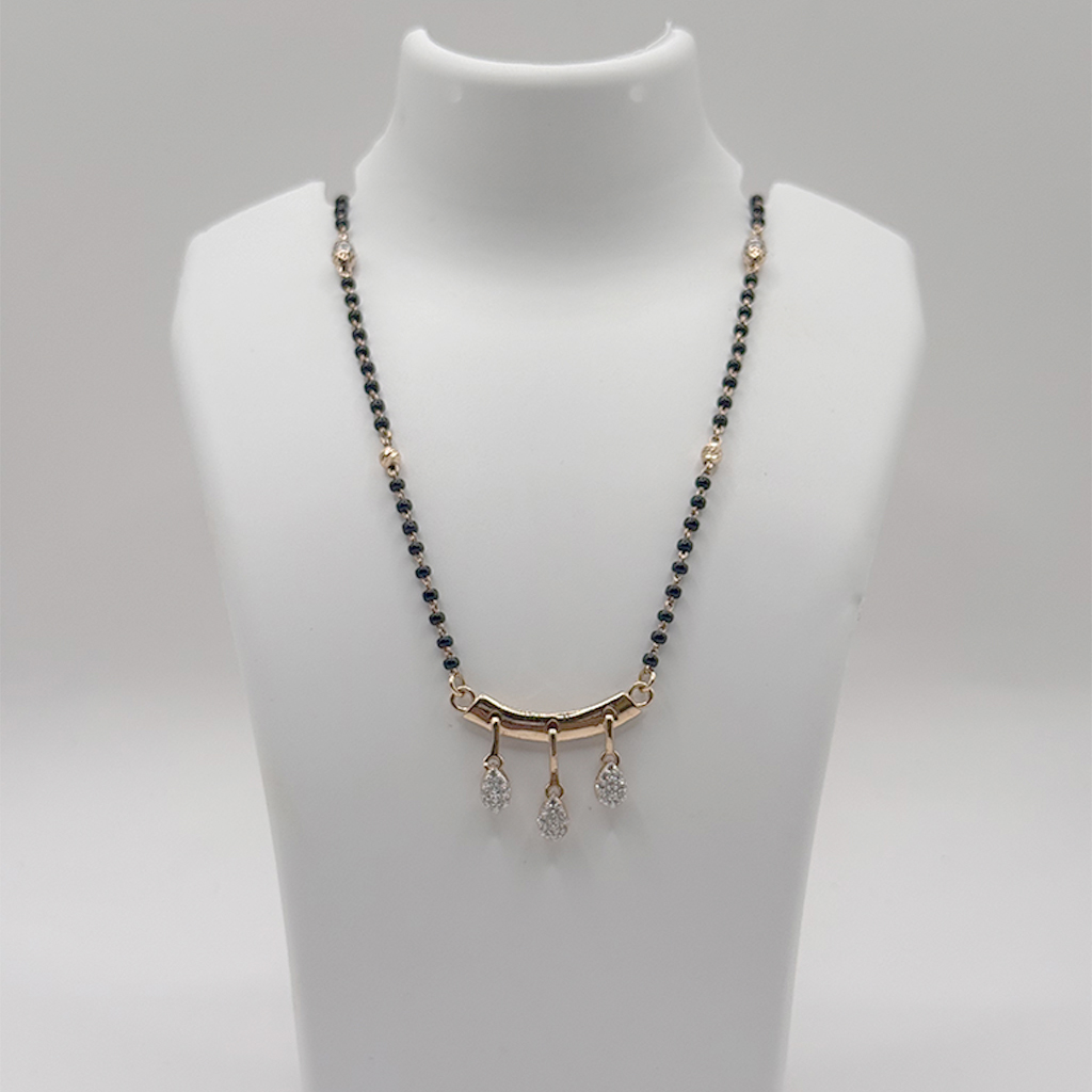 Triple Drop Pendant Mangalsutra