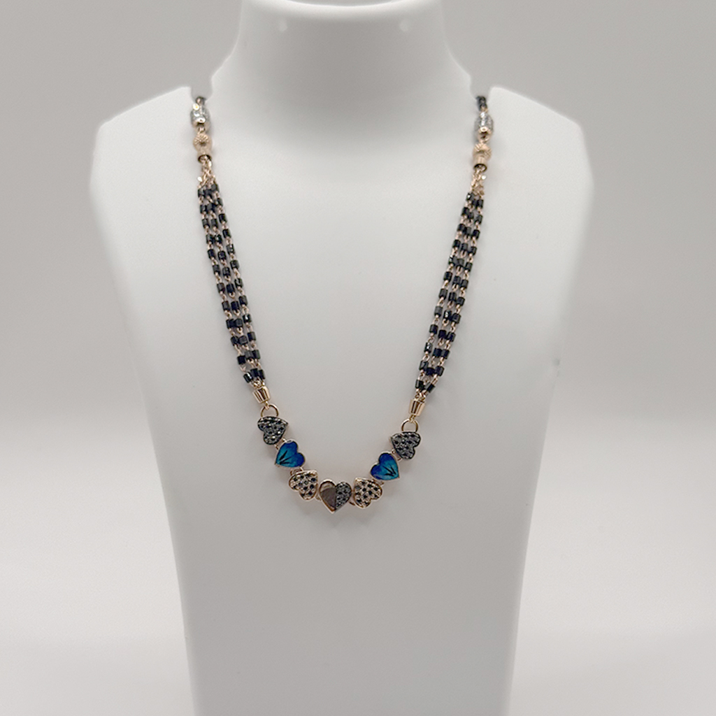 Multi-Heart Designer Long Mangalsutra